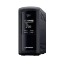 CyberPower VP1000EILCD - Value Pro 1 kVA / 550 W Line Interactive Tower UPS (6 × IEC C13 outlets, LCD display)