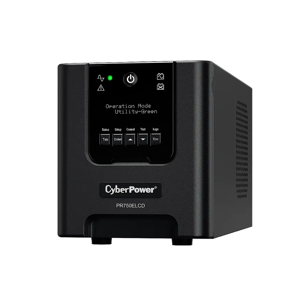 CyberPower PR750ELCD - Premium Professional Tower UPS (675W 750VA)