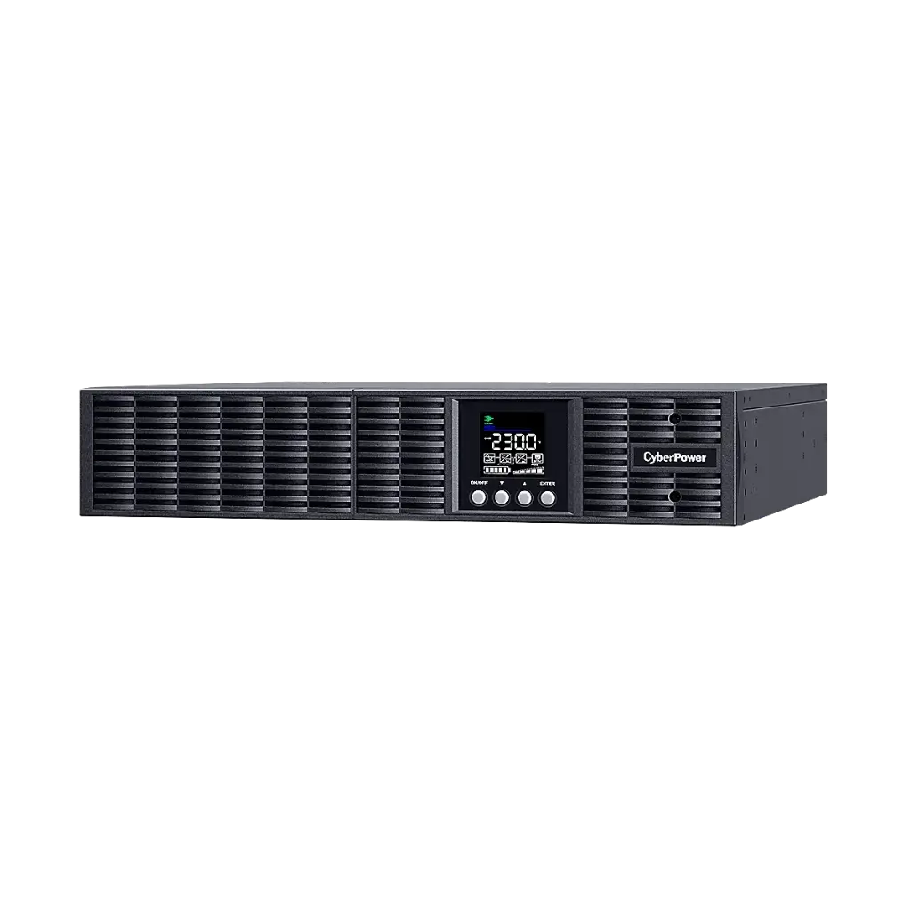 CyberPower OLS3000ERT2UA - 3 kVA / 2.7 kW Online (Double Conversion) UPS – Rack/Tower (2U)