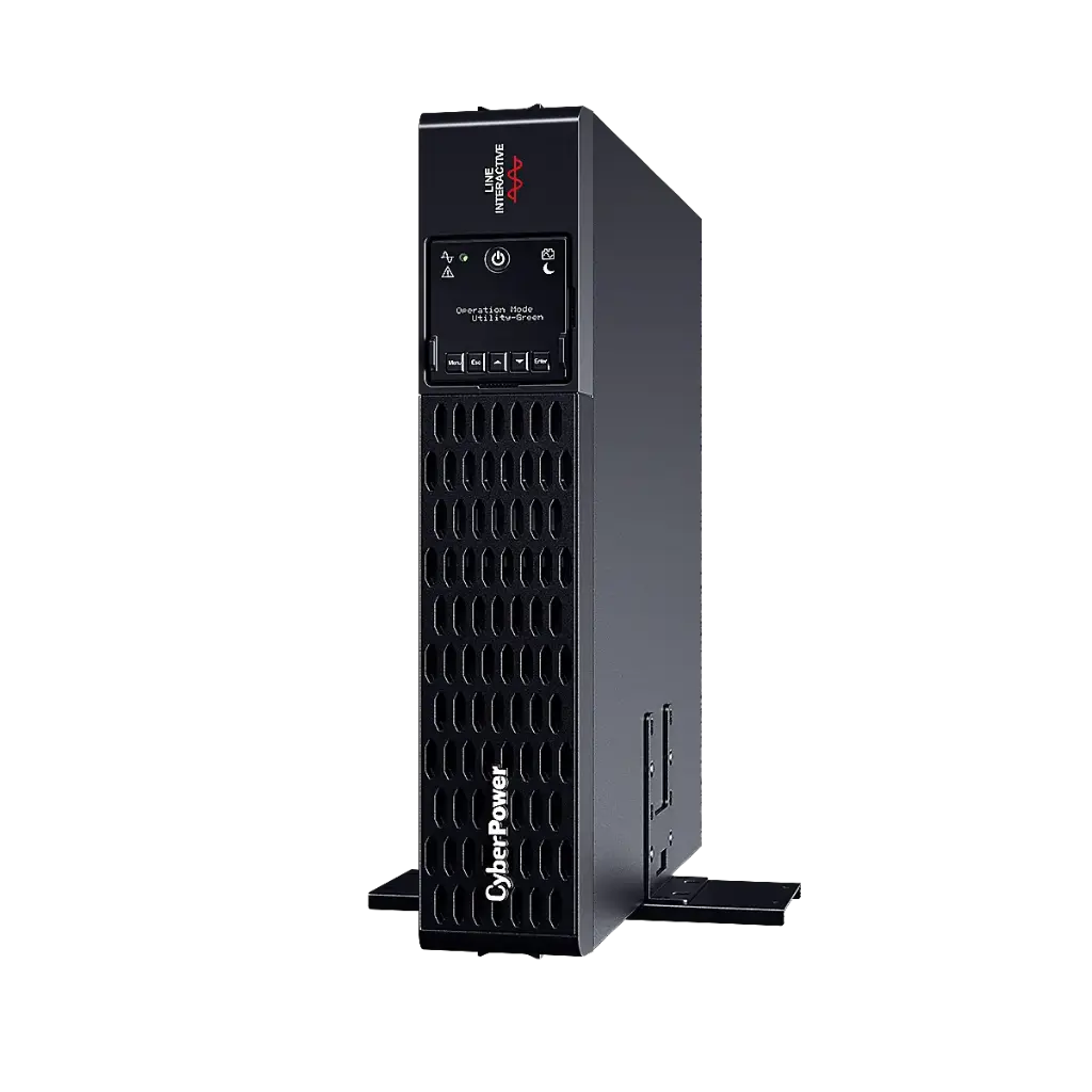 [PR2200ERT2U] CyberPower PR2200ERT2U – 2.2 kVA / 2.2 kW Pure Sine Wave Rack/Tower UPS