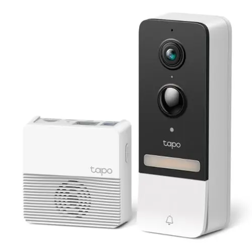 TP-Link Tapo D230S1 – Smart Battery Video Doorbell (2K / 5MP, Head-to-Toe View, Long Battery Life)