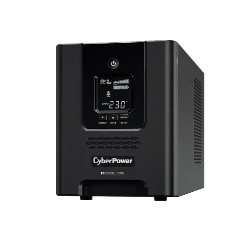 [PR2200ELCDSL] CyberPower PR2200ELCDSL – 2.2 kVA / 1.98 kW Pure Sine Wave Tower UPS